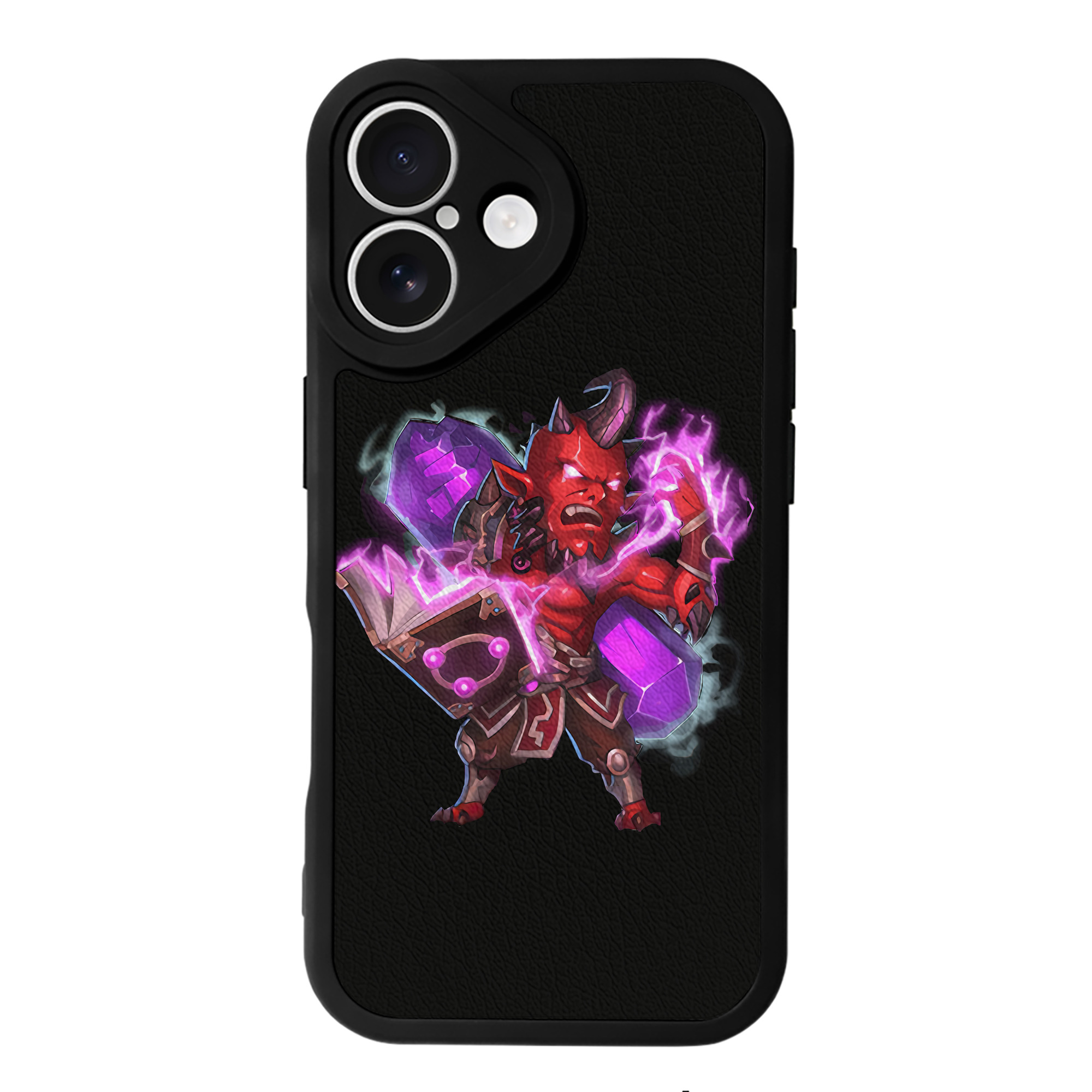 リーグ・オブ・レジェンド League of Legends LOL 【iPhone 16シリーズ対応】シリコンスマホケース（レザー調） 材質：シリコン